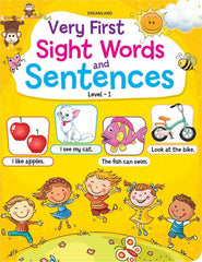 Dreamland Very First Sight Words Sentences Level 1 - An Early Learning Book For Kids (English)
