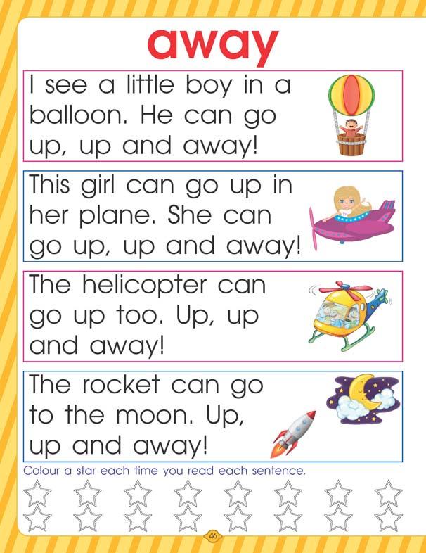 Dreamland Very First Sight Words Sentences Level 1 - An Early Learning Book For Kids (English)