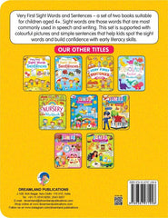 Dreamland Very First Sight Words Sentences Level 1 - An Early Learning Book For Kids (English)