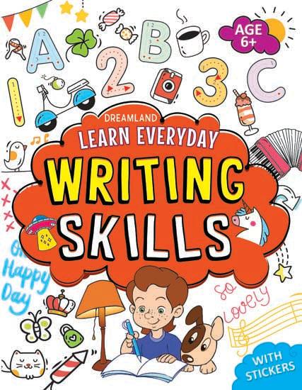 Dreamland Learn Everyday Writing Skills 1 - An Interactive & Activity Book For Kids (English)
