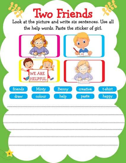 Dreamland Learn Everyday Writing Skills 1 - An Interactive & Activity Book For Kids (English)