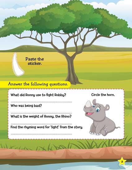 Dreamland Learn Everyday Reading Skills - An Interactive & Activity Book For Kids (English)