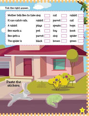 Dreamland Learn Everyday Reading Skills - An Interactive & Activity Book For Kids (English)