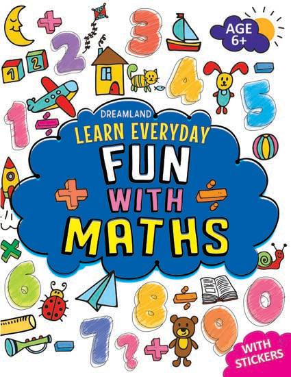 Dreamland Learn Everyday Fun with Maths - An Interactive & Activity Book For Kids (English)