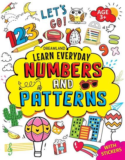 Dreamland Learn Everyday Numbers and Patterns - An Interactive & Activity Book For Kids (English)