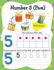 Dreamland Learn Everyday Numbers and Patterns - An Interactive & Activity Book For Kids (English)