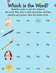 Dreamland Learn Everyday Phonics and Reading - An Interactive & Activity Book For Kids (English)