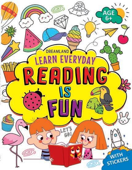 Dreamland Learn Everyday Reading is Fun - An Interactive & Activity Book For Kids (English)