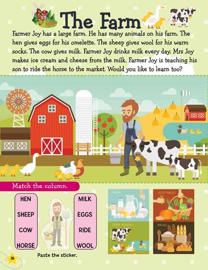 Dreamland Learn Everyday Reading is Fun - An Interactive & Activity Book For Kids (English)