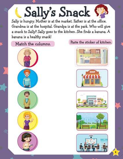Dreamland Learn Everyday Reading is Fun - An Interactive & Activity Book For Kids (English)