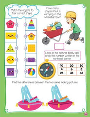 Dreamland Brain Games 4 - An Interactive & Activity Book For Kids (English)