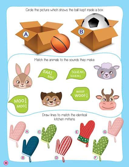 Dreamland Brain Games 3 - An Interactive & Activity Book For Kids (English)