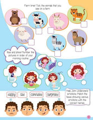 Dreamland Brain Games 1 - An Interactive & Activity Book For Kids (English)