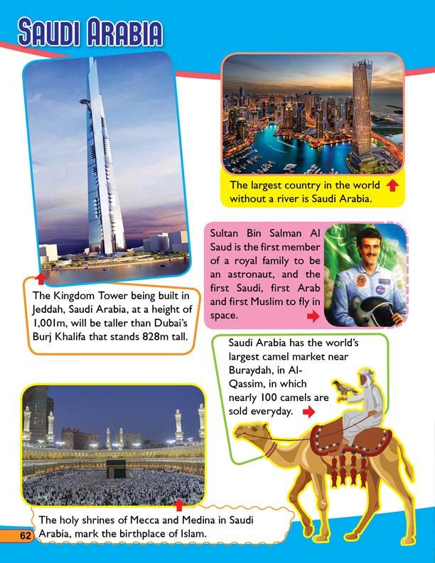 Dreamland 365 Facts on Around the World - A Reference Book For Kids (English)