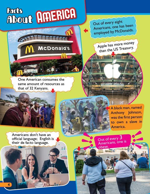 Dreamland 365 Facts on Around the World - A Reference Book For Kids (English)