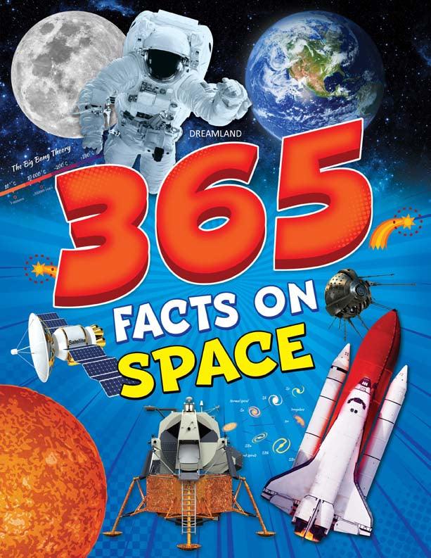 Dreamland 365 Facts on Space - A Reference Book For Kids (English)