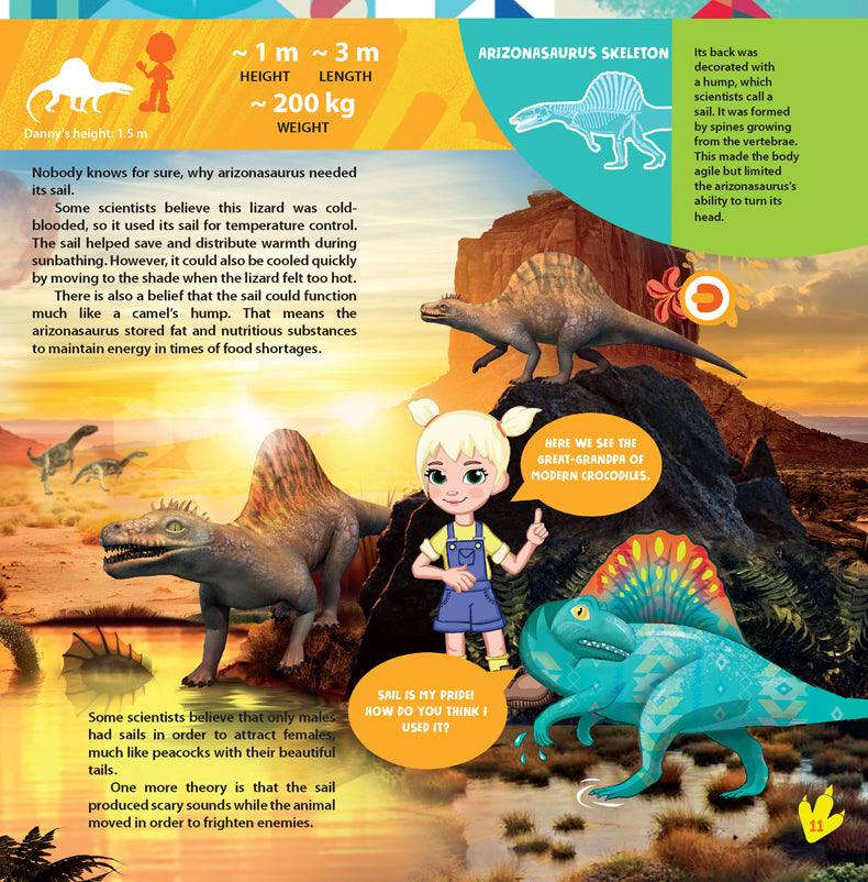 Dreamland Dinosaurs - Wow Encyclopedia in Augmented Reality - A Reference Book For Kids (English)