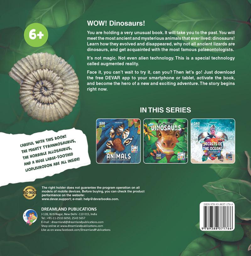 Dreamland Dinosaurs - Wow Encyclopedia in Augmented Reality - A Reference Book For Kids (English)