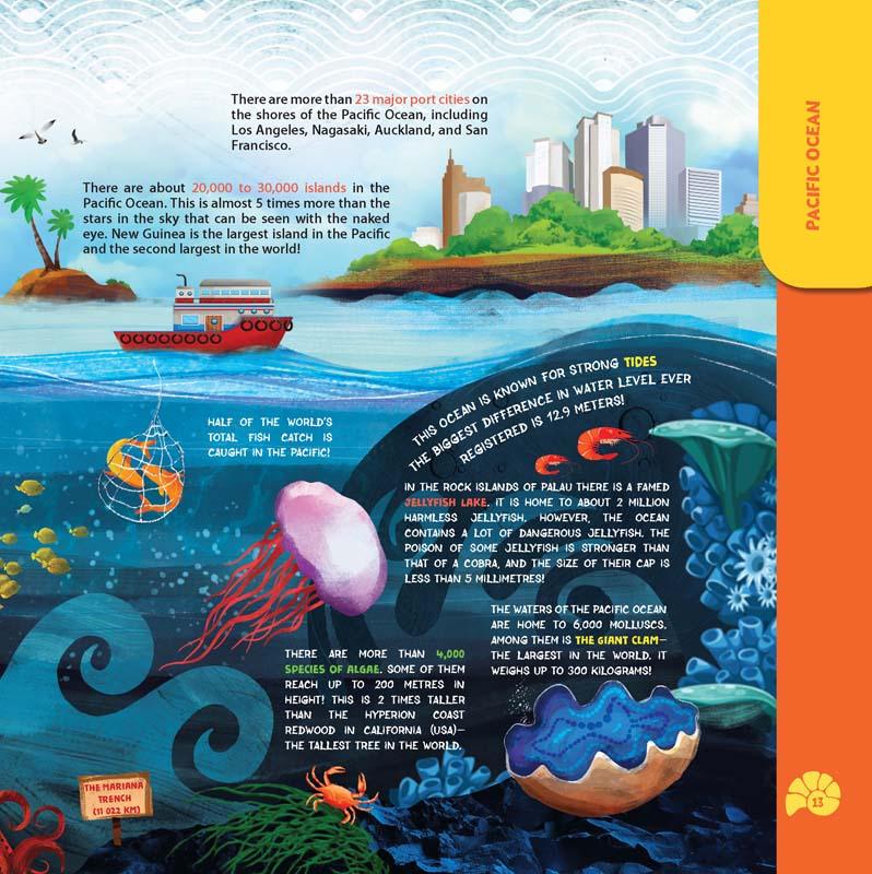 Dreamland Secrets of the Oceans - Wow Encyclopedia in Augmented Reality - A Reference Book For Kids (English)