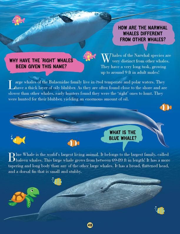 Dreamland Animal World Children Encyclopedia - All About Trivia Questions and Answers - A Reference Book For Kids (English)