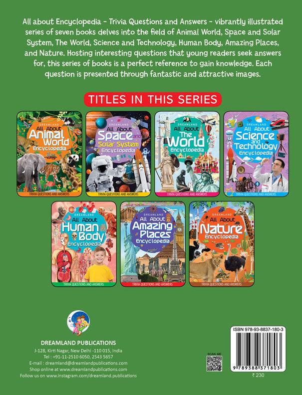 Dreamland Animal World Children Encyclopedia - All About Trivia Questions and Answers - A Reference Book For Kids (English)