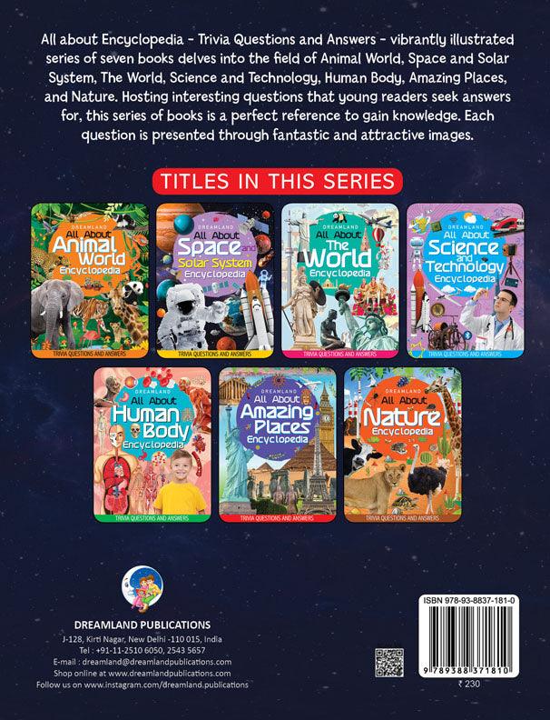 Dreamland Space and Solar System Encyclopedia - All About Trivia Questions and Answers - A Reference Book For Kids (English)