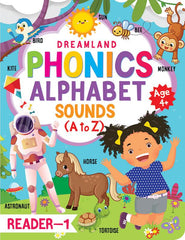 Dreamland Phonics Reader 1 - Alphabet Sounds, A to Z - An Early Learning Book For Kids (English)