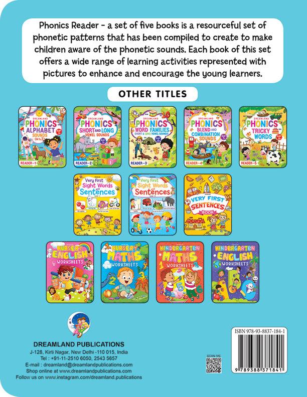 Dreamland Phonics Reader 1 - Alphabet Sounds, A to Z - An Early Learning Book For Kids (English)