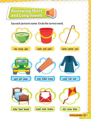 Dreamland Phonics Reader 2 - Short and Long Vowel Sounds - An Early Learning Book For Kids (English)