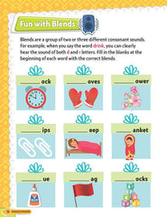 Dreamland Phonics Reader 4 - Blends and Combination Sounds - An Early Learning Book For Kids (English)
