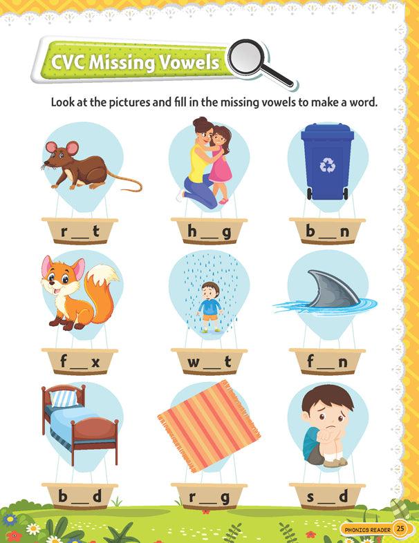 Dreamland Phonics Reader 4 - Blends and Combination Sounds - An Early Learning Book For Kids (English)
