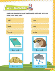 Dreamland Phonics Reader 4 - Blends and Combination Sounds - An Early Learning Book For Kids (English)