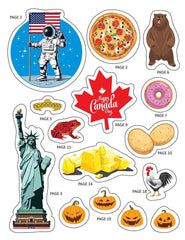 Dreamland Explore the World Activity Book with Stickers and 3D Models - An Interactive & Activity Book For Kids (English)