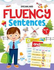 Dreamland Fluency Sentences Book 1 - An Early Learning Book For Kids (English)