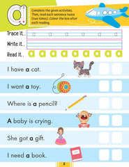 Dreamland Fluency Sentences Book 1 - An Early Learning Book For Kids (English)