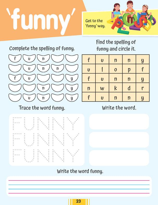 Dreamland Fluency Sentences Book 1 - An Early Learning Book For Kids (English)