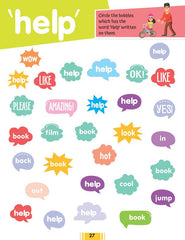 Dreamland Fluency Sentences Book 1 - An Early Learning Book For Kids (English)