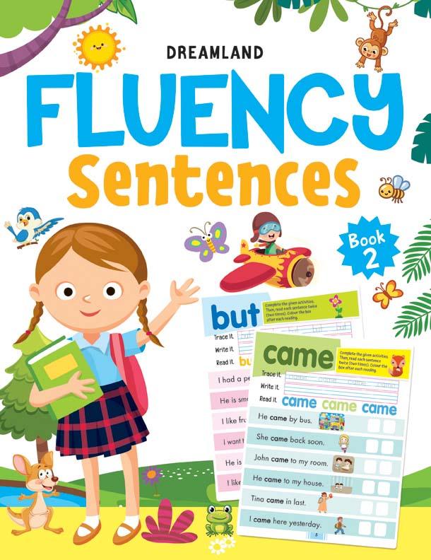 Dreamland Fluency Sentences Book 2 - An Early Learning Book For Kids (English)