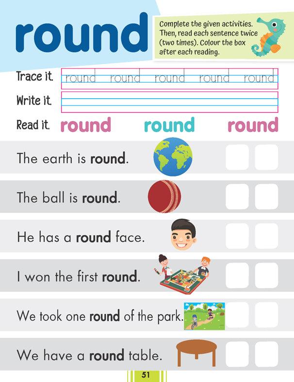 Dreamland Fluency Sentences Book 3 - An Early Learning Book For Kids (English)