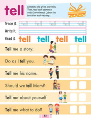 Dreamland Fluency Sentences Book 4 - An Early Learning Book For Kids (English)