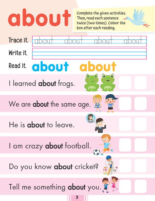 Dreamland Fluency Sentences Book 4 - An Early Learning Book For Kids (English)