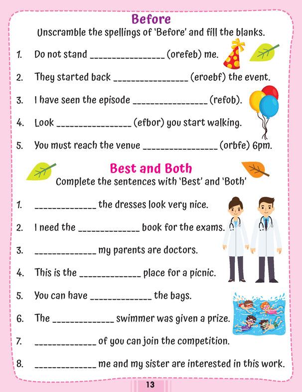 Dreamland Fluency Sentences Book 4 - An Early Learning Book For Kids (English)