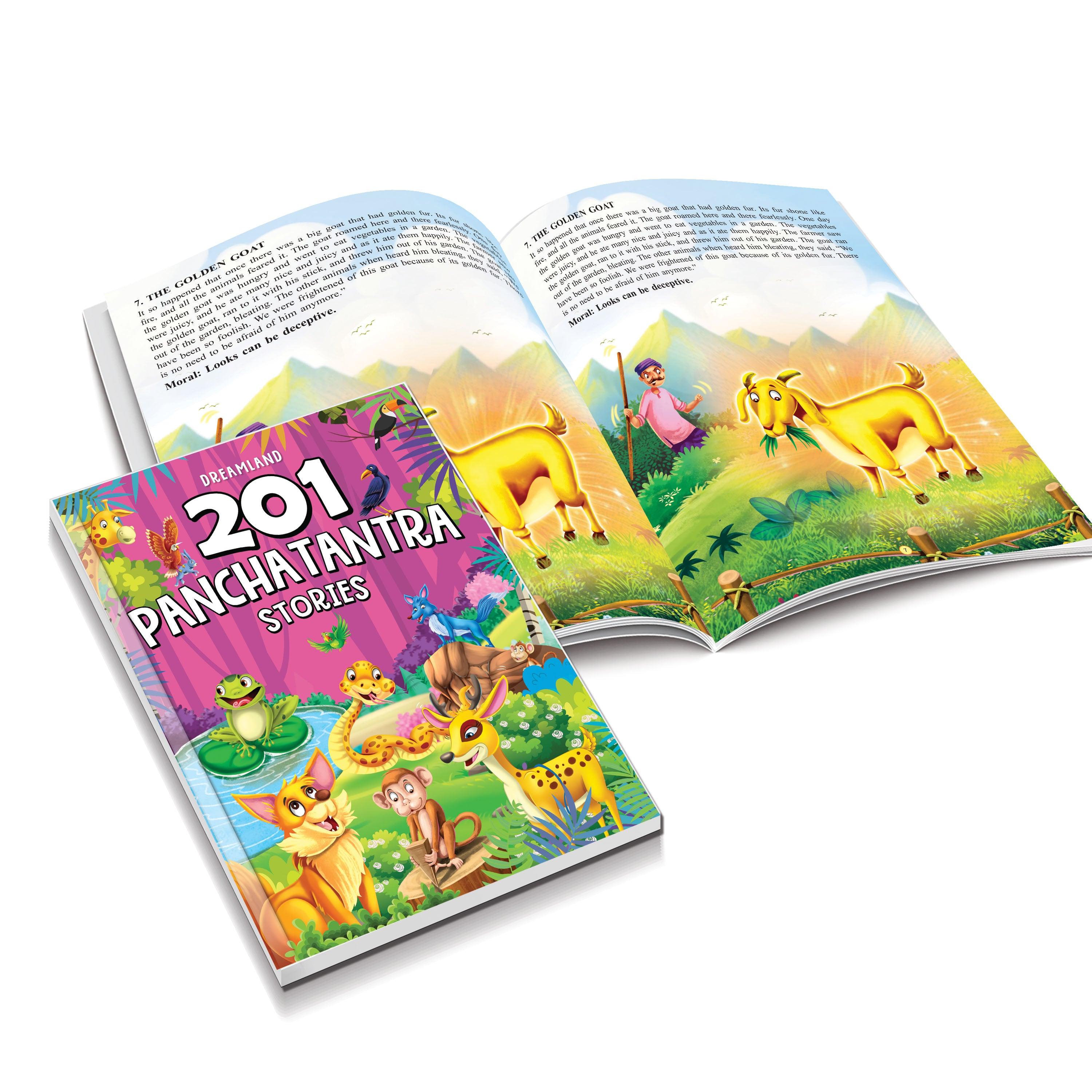 Dreamland 201 Panchantantra Stories - A Story Book for Kids (English) - FunCorp India
