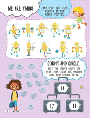 Dreamland Introduction to Robotics with Activities - An Early Learning Book For Kids (English)