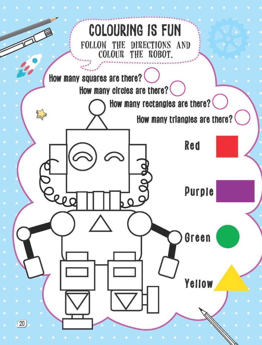 Dreamland Introduction to Robotics with Activities - An Early Learning Book For Kids (English)