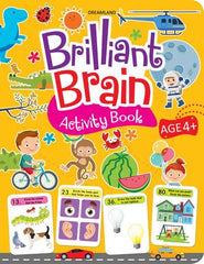 Dreamland Brilliant Brain Activity Book 2 - An Interactive & Activity Book For Kids (English)