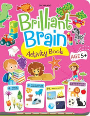 Dreamland Brilliant Brain Activity Book 3 - An Interactive & Activity Book For Kids (English)