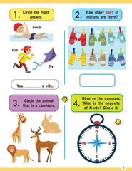 Dreamland Brilliant Brain Activity Book 4 - An Interactive & Activity Book For Kids (English)