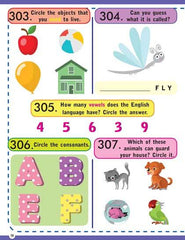 Dreamland Brilliant Brain Activity Book 4 - An Interactive & Activity Book For Kids (English)