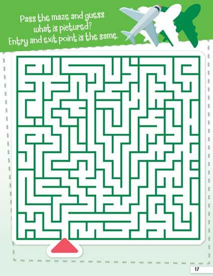 Dreamland 101 Brain Teasers Activity Book - An Interactive & Activity Book For Kids (English)